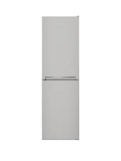 Beko Cfg1582S 55Cm Frost Free Fridge Freezer - Next Day Delivery - Silver